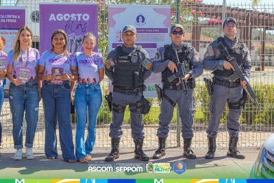 Prefeitura de Aldeias Altas promove Blitz Educativa do Agosto Lilás na Praça Gonçalves Dias