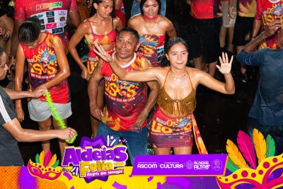 Explosão de alegria marca a primeira noite do Aldeias Folia 2026 