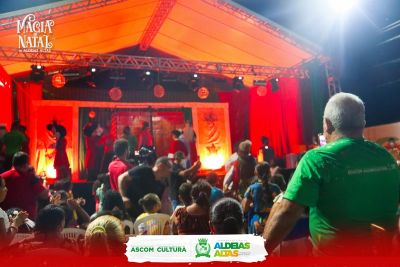 Iluminação temática de Natal é oficialmente inaugurada em Aldeias Altas
