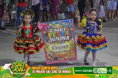 A magia do São João encantou o público na quarta noite de festa em Aldeias Altas