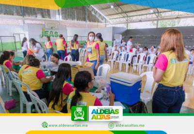 Rede Municipal de Ensino de Aldeias Altas garante imunização de grupos prioritários