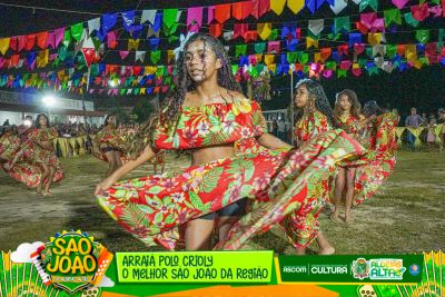 São João no Polo Crioly celebra cultura, tradição e alegria com apresentações que encantam o público