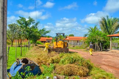 Prefeitura segue com megaoperação de limpeza nos bairros da cidade	