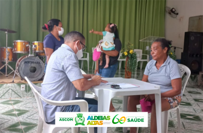 Estratégia de Saúde da Família visita moradores do Bairro Limpeza e garante serviços básicos de saúde