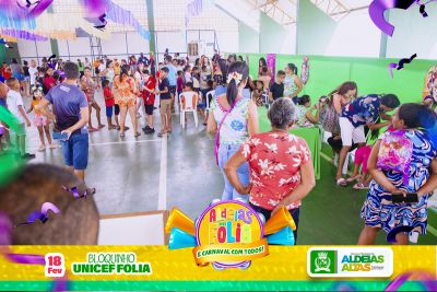 Bloquinho UNICEF Folia une diversão e partilha em prol das crianças carentes de Aldeias Altas
