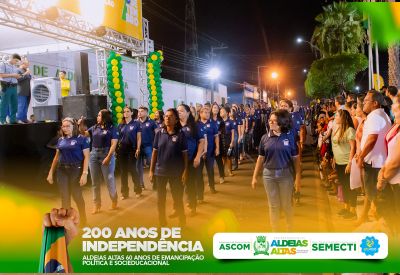 Cores, criatividade, encanto e um numeroso público são destaques do Dia da Independência