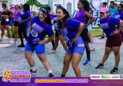 Aldeias Altas encerra Agosto Lilás com Corrida pela Vida em defesa da igualdade e do respeito